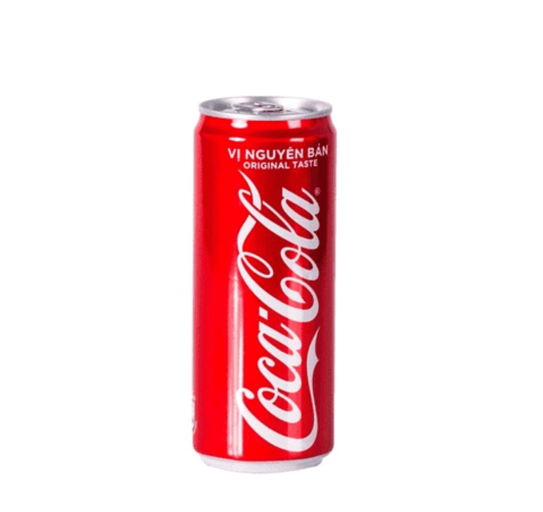 lốc 6lon Coca Cola vị nguyên bản 320ml date t8 24
