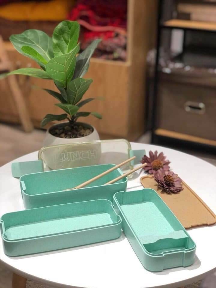 HỘP CƠM 3 TẦNG LÚA MẠCH