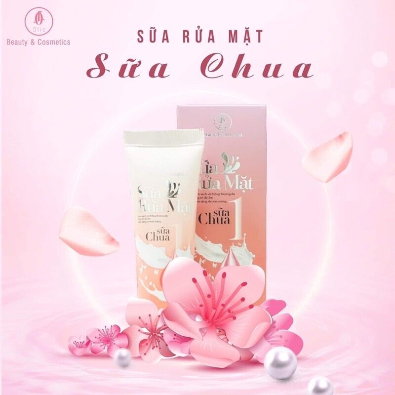 SỮA RỬA MẶT SỮA CHUA OLIC - trắng da, mờ nám (mẫu mới)