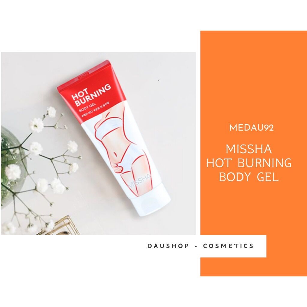 Kem Tan Mỡ Bụng Đùi Missha Hot Burning Hàn Quốc