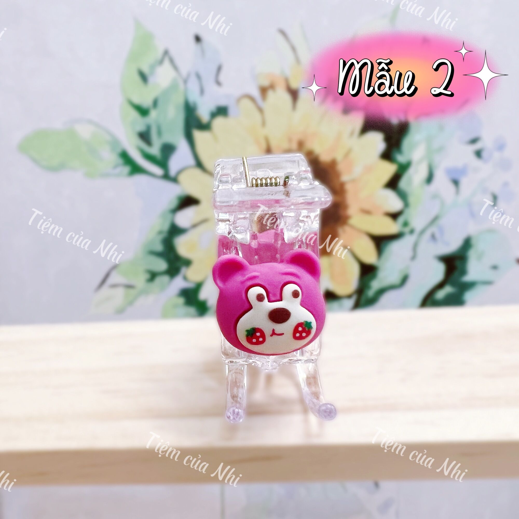 KẸP CÀNG CUA 3 RĂNG GẤU DÂU LOTSO