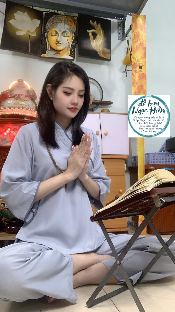 Pháp Phục, Đồ Lam Đi Chùa Nữ Mẫu La Hán (Hiền Hồ)