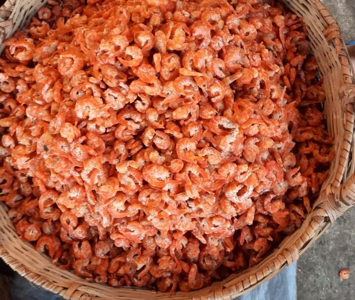 Tôm khô biển loại 1 Tôm phơi nắng tự nhiên lột thủ công