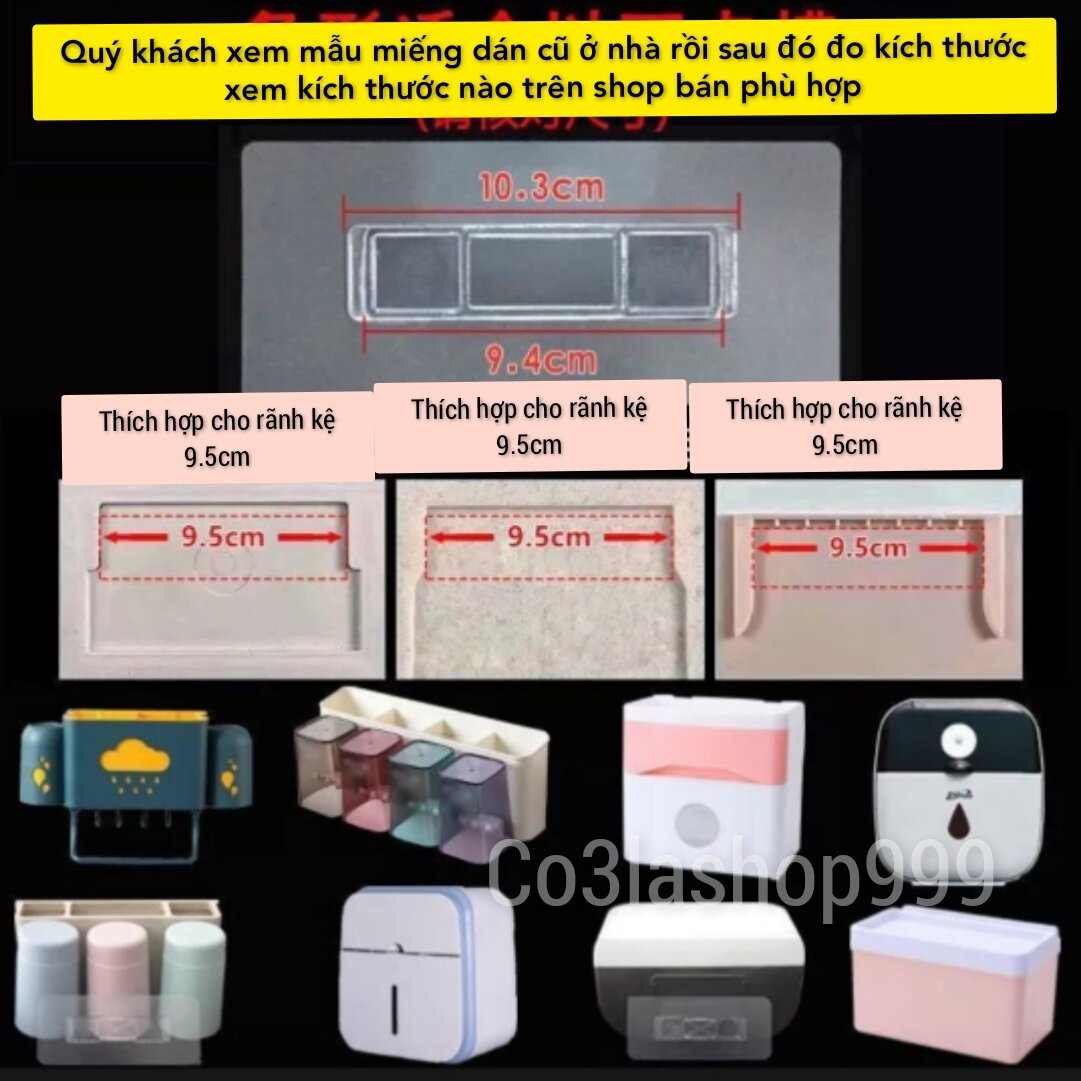 10 Miếng dán dự phòng, thay thế, dùng cho kệ ecoco nhiều mẫu )