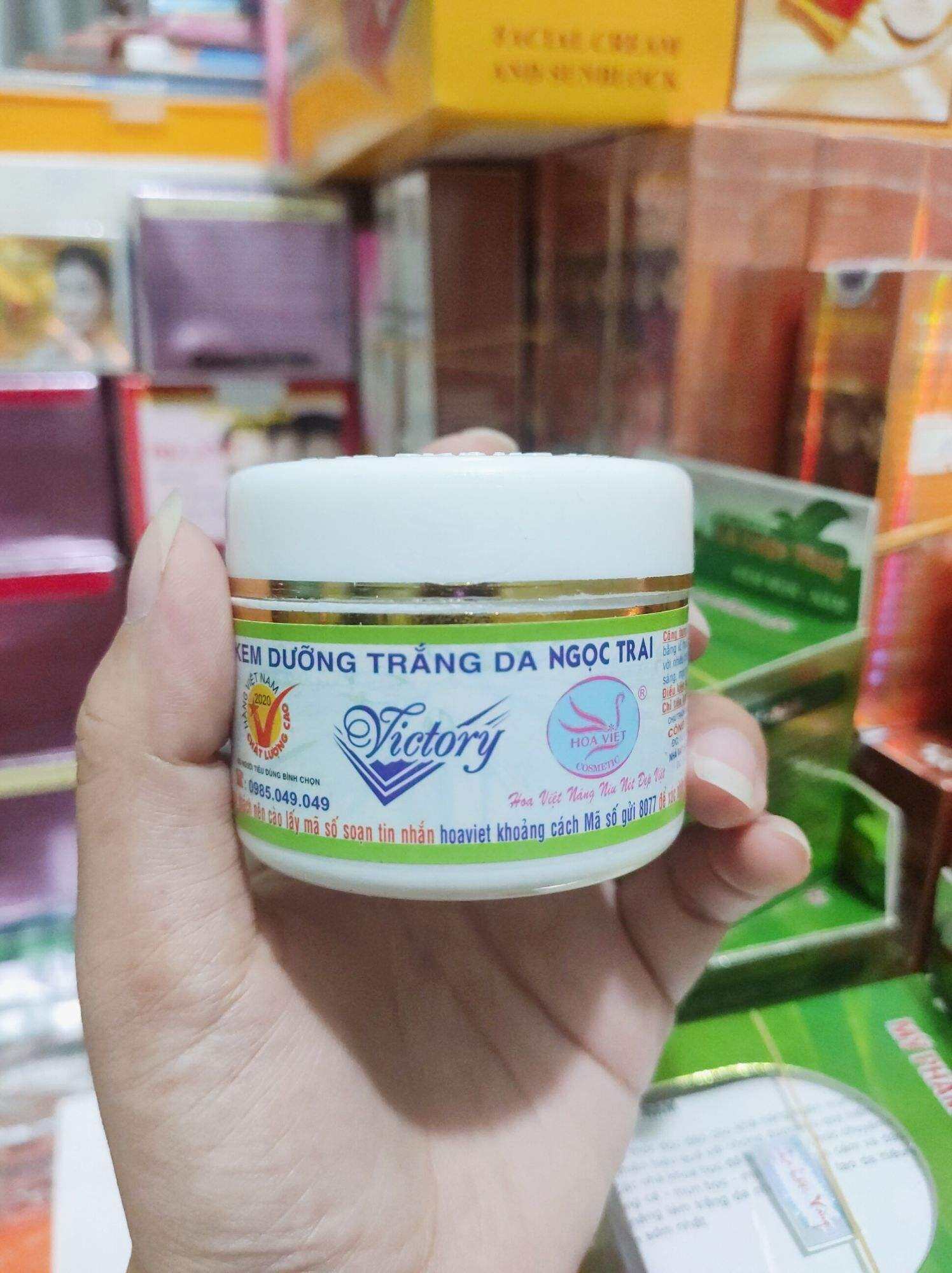Kem trắng da Ngọc Trai Hoa Việt