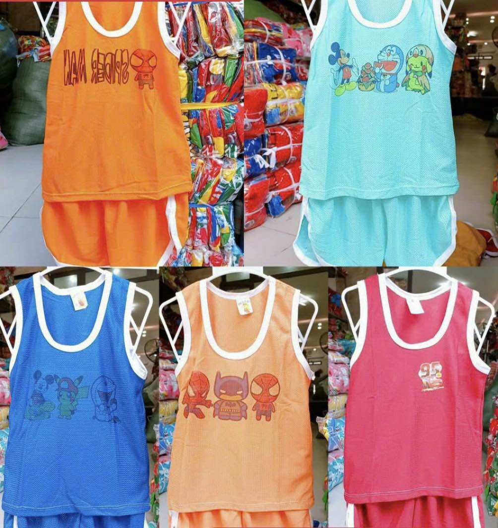 COMBO 4bo, bộ thun lưới bé trai,{4-16kg}