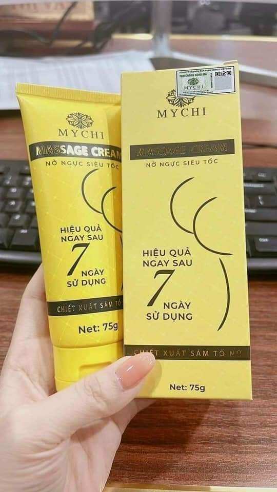 Kem massage nở ngực siêu tốc Mychi