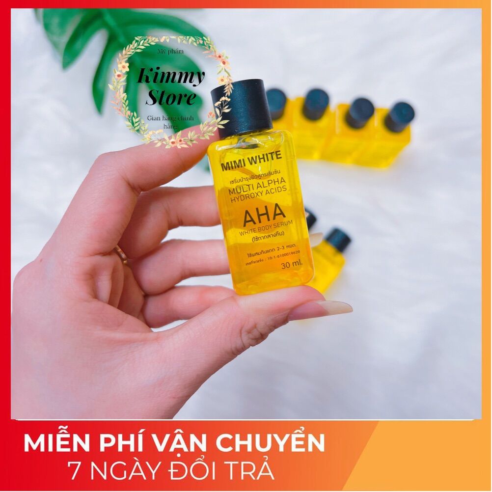 Lẻ 1 chai 30ml serum aha mimi white thái