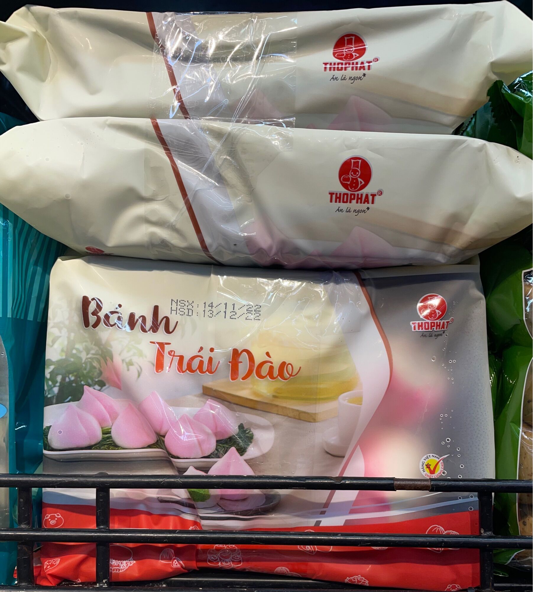 Bánh bao trái đào Thọ Phát 240g