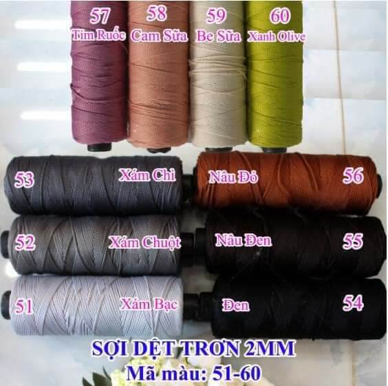 Sợi dệt cotton 125gr
