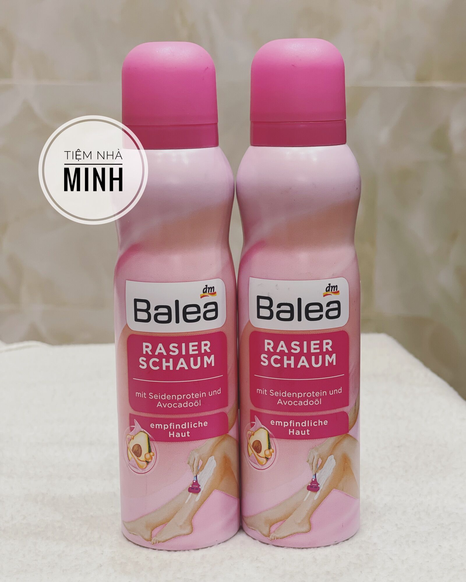 Bọt cạo lông dầu bơ balea 150ml - đức 🇩🇪