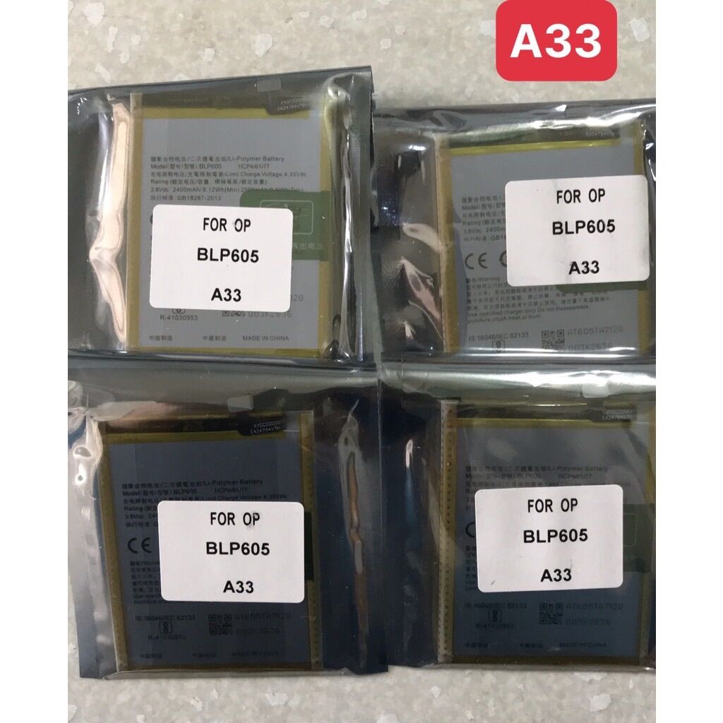 Pin oppo F1w/A33