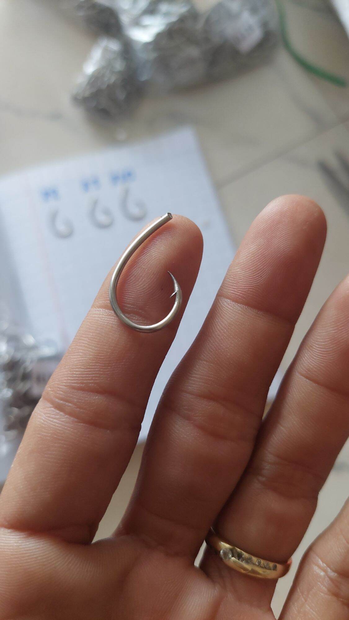 LƯỠI CÂU CẮM RÙA Ó SỐ 9 INOX