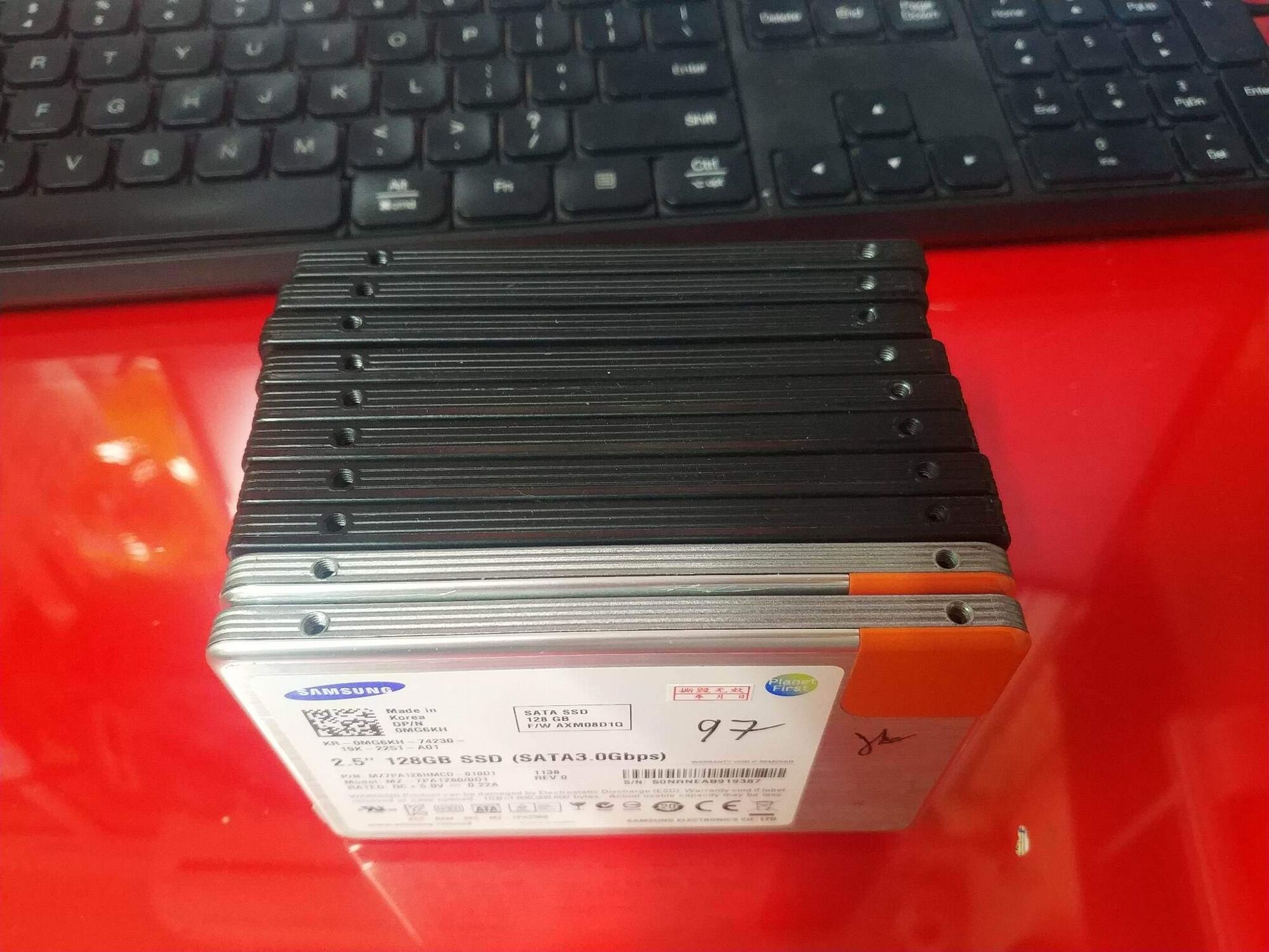 SSD Samsung 120G cũ sức khoẻ tốt