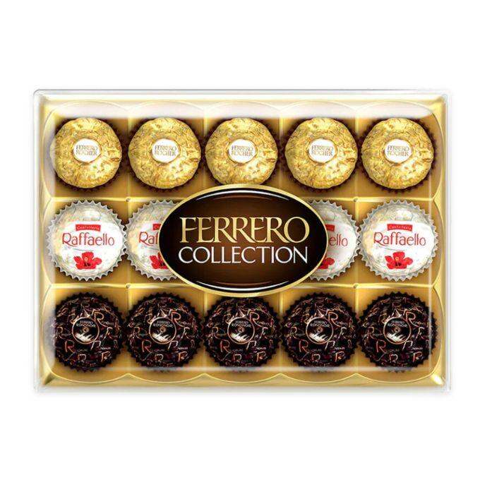 [Date Mới]. Socola &amp; kẹo hỗn hợp Ferrero Rocher hộp 162g - KM