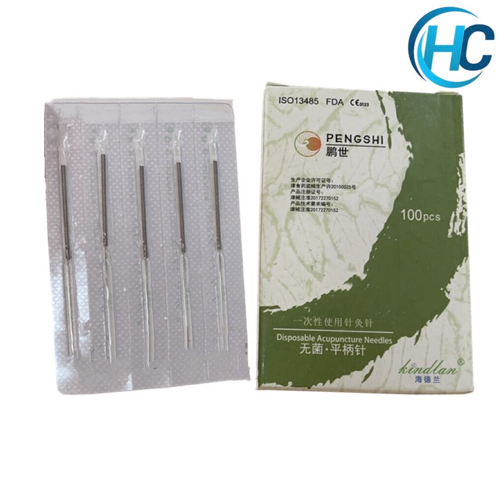 [CHÍNH HÃNG] Kim châm cứu vô trùng PENGSHI (100 kim)