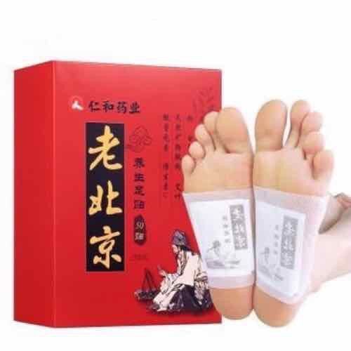 Thải độc chân Bắc kinh hộp 50 miếng