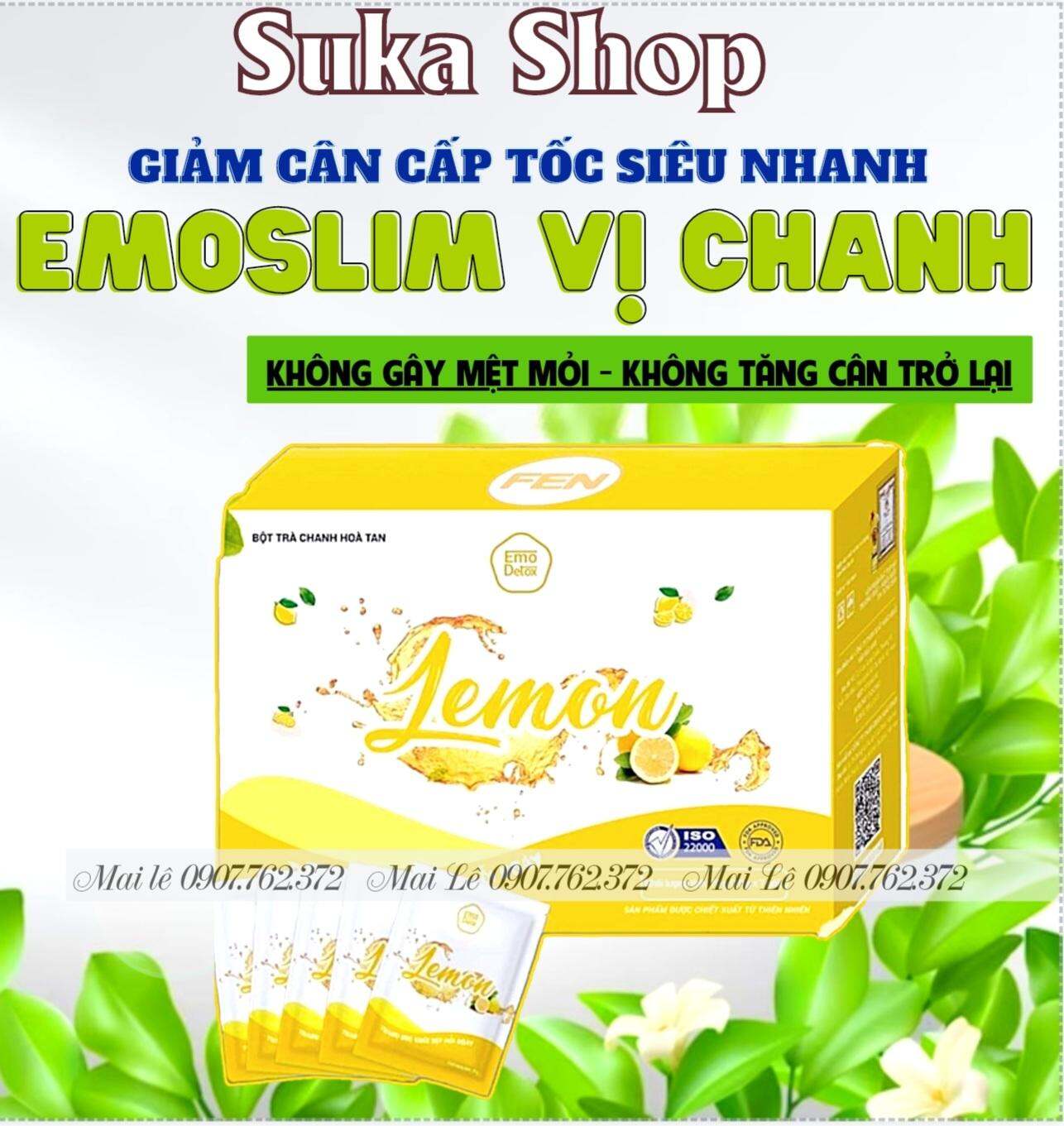 BỘT TRÀ CHANH HOÀ TAN GIẢM 2-4kg SAU 7 NGÀY/  kèm hổ trợ giảm cân