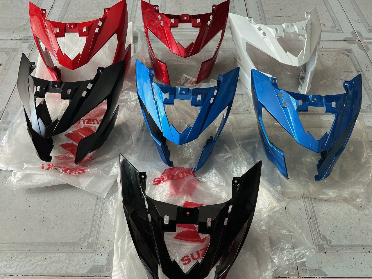 Nhựa đầu Suzuki Raider Satria Fi
