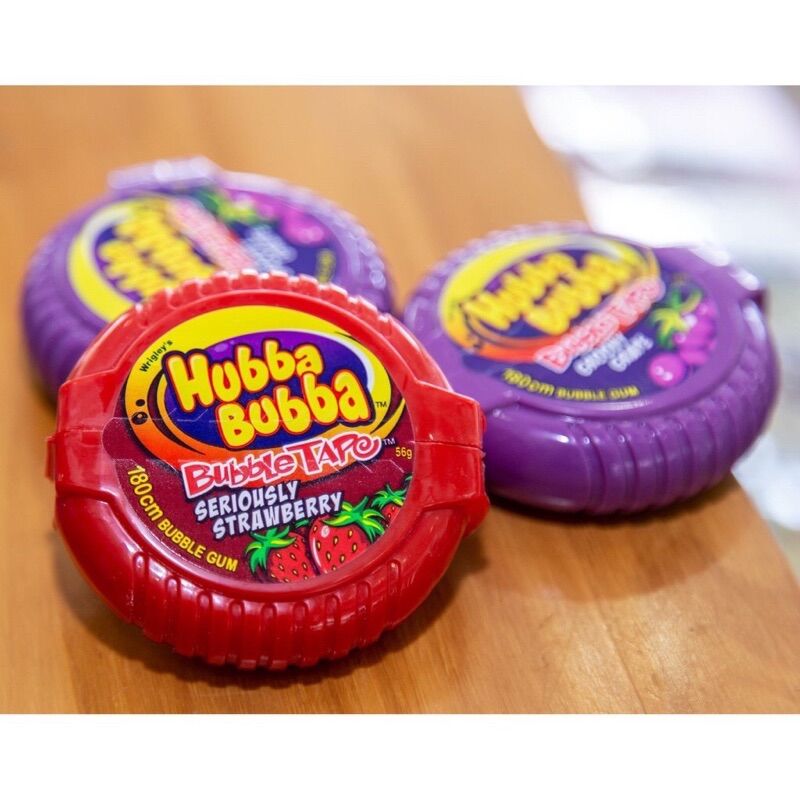 Kẹo Gum cuộn Hubba Bubble Rolls Thái Lan 56g