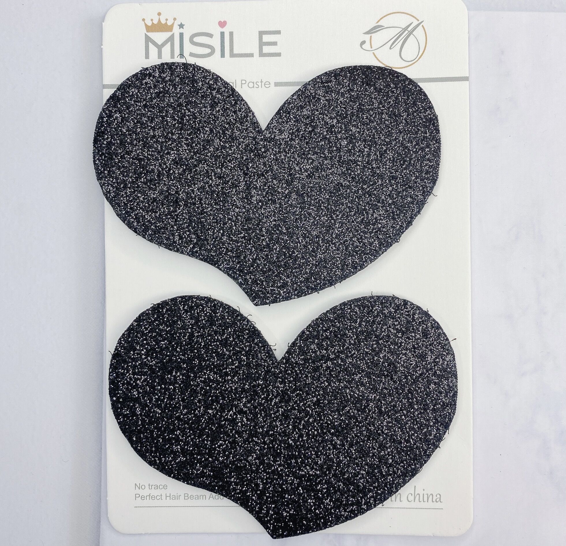 Miếng Dán tóc tự dính set 2 miếng dán tóc trang điểm - Trâm Bella