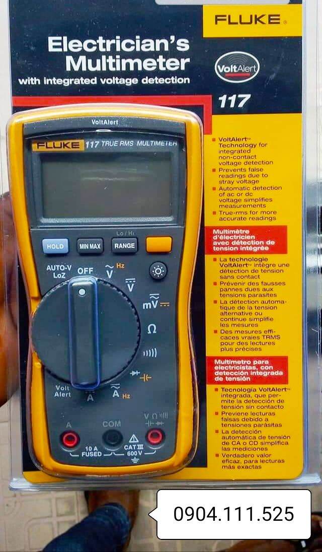[HCM]Đồng hồ vạn năng Fluke 117 (117/EM ESP true RMS)