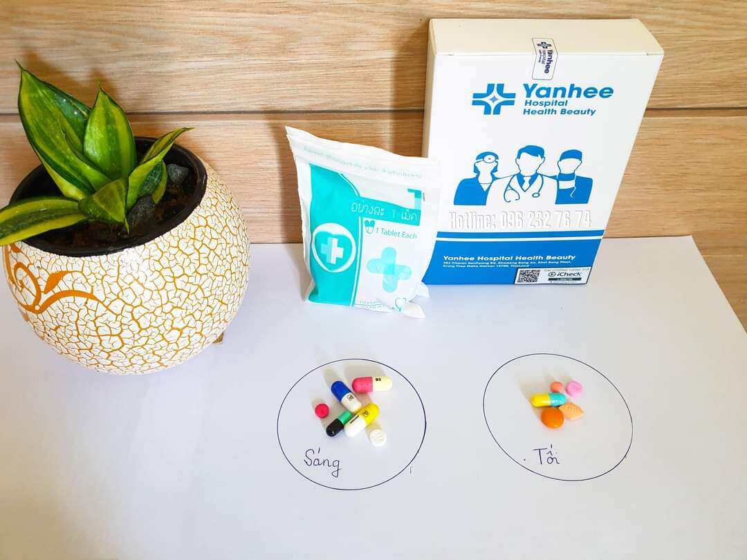 Giảm cân cấp tốc yanhee Vip 12 Thái Lan, giảm mạnh mỡ bụng, mỡ tay chân