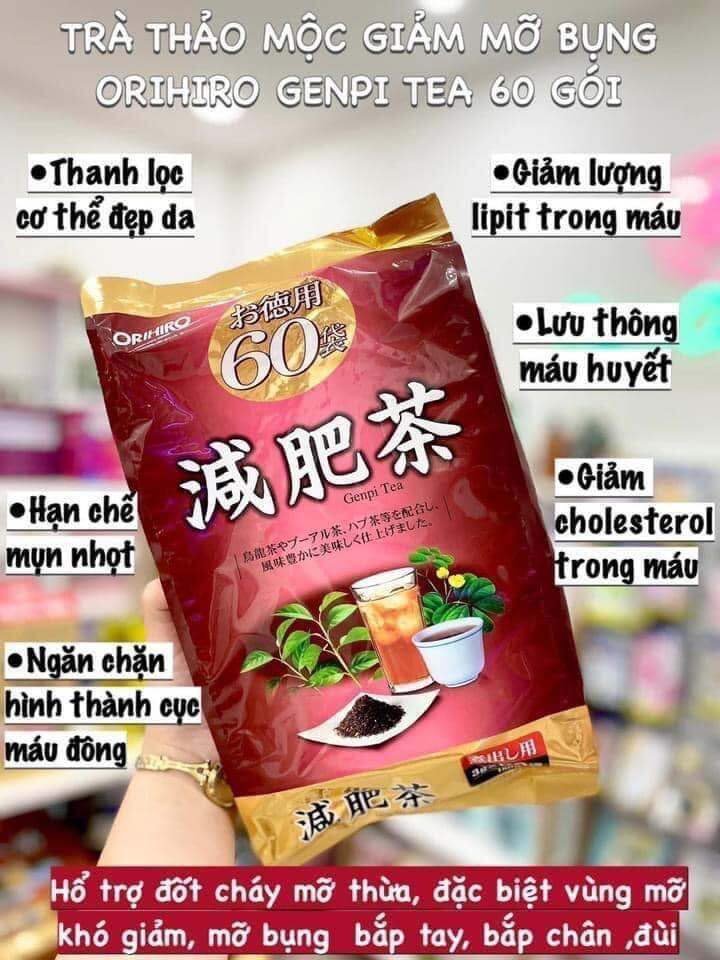 TRÀ THẢO MỘC GIẢM MỠ GENPI