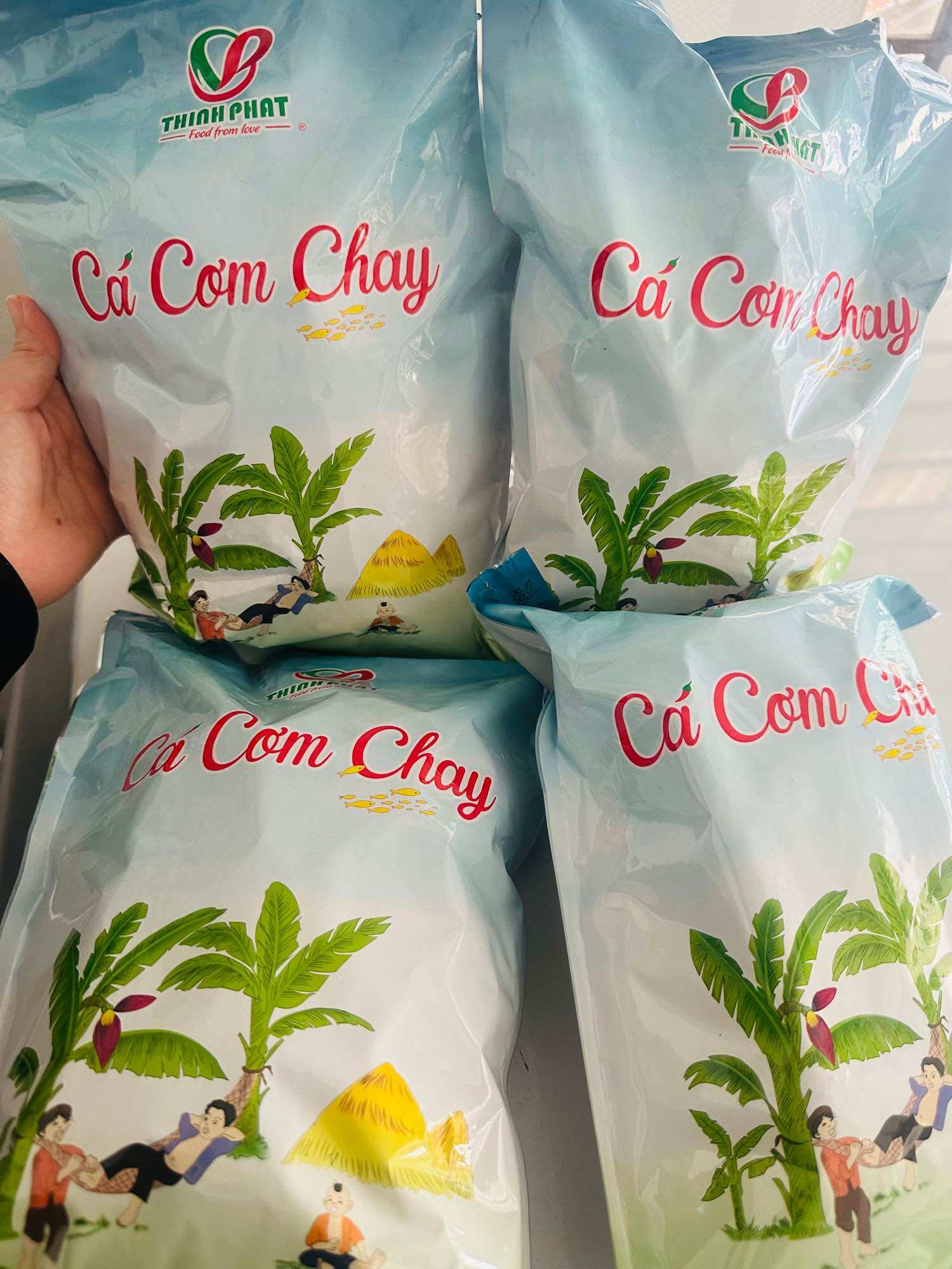 500g CÁ CƠM CHAY GIÒN RỤM (ăn liền tiện lợi)