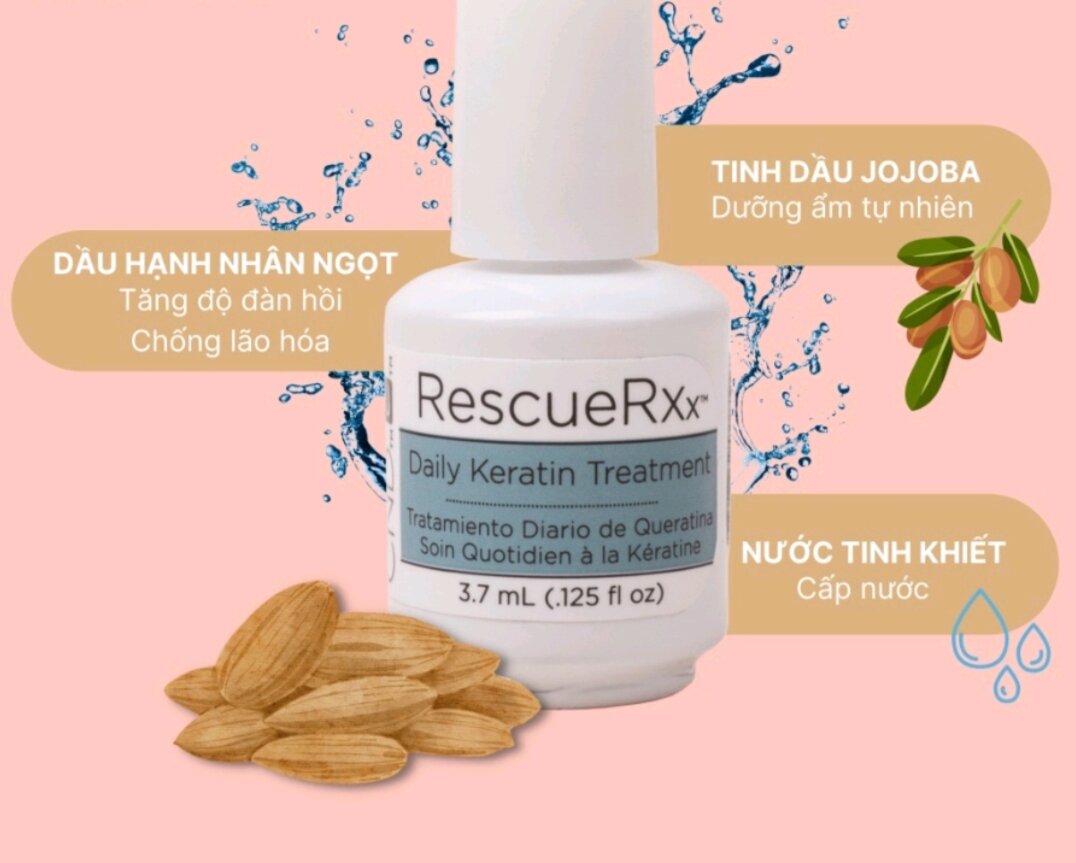 Dưỡng móng + phục hồi hư tổn CND