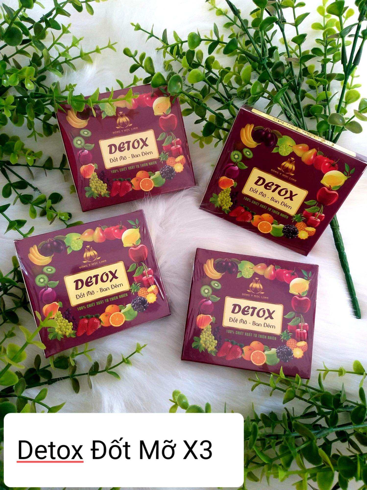 Detox Đốt Mỡ Ban Đêm X3