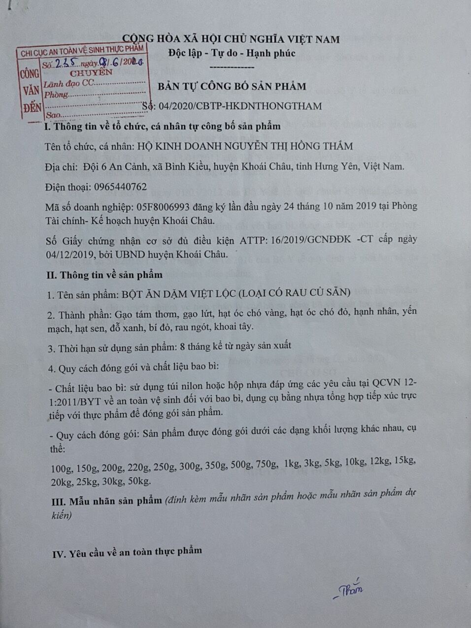 Bột ăn dặm cho bé (combo 2 hộp)