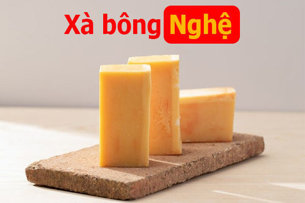 Xà bông Handmade Dầu dừa Nghệ (Turmeric)