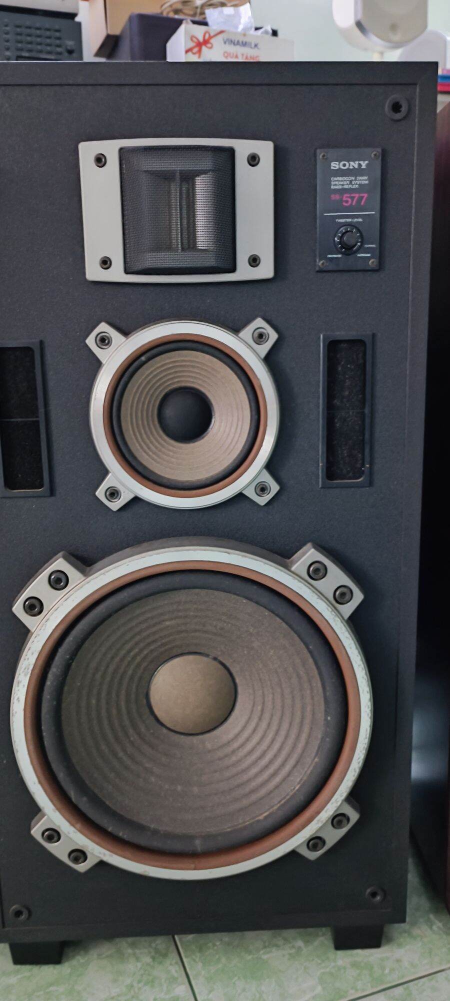 Đôi loa cao to sony ss-577 bass 30 3 way 120w 8ohm