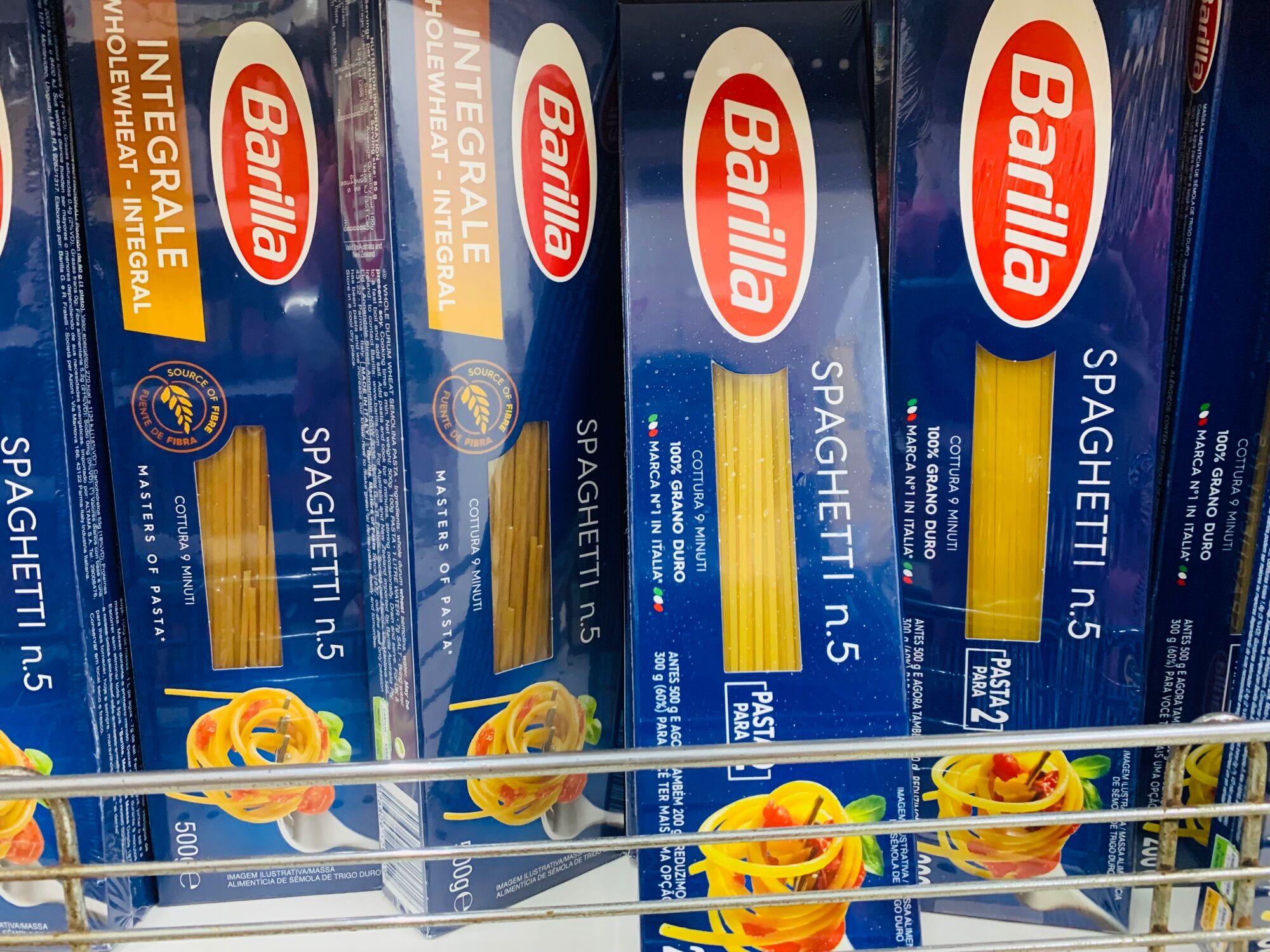 Mì ý barilla 500g