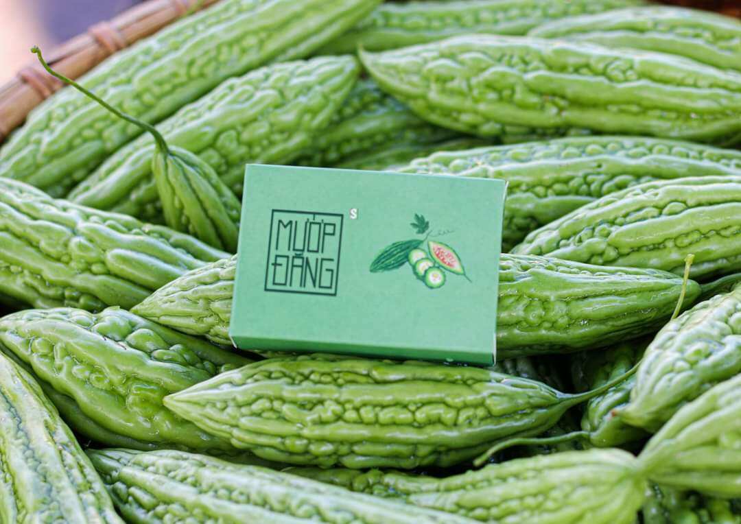 (Tặng túi lưới) Xà bông Mướp Đắng HTX Sinh Dược [Xà bông thiên nhiên - Chính hãng]