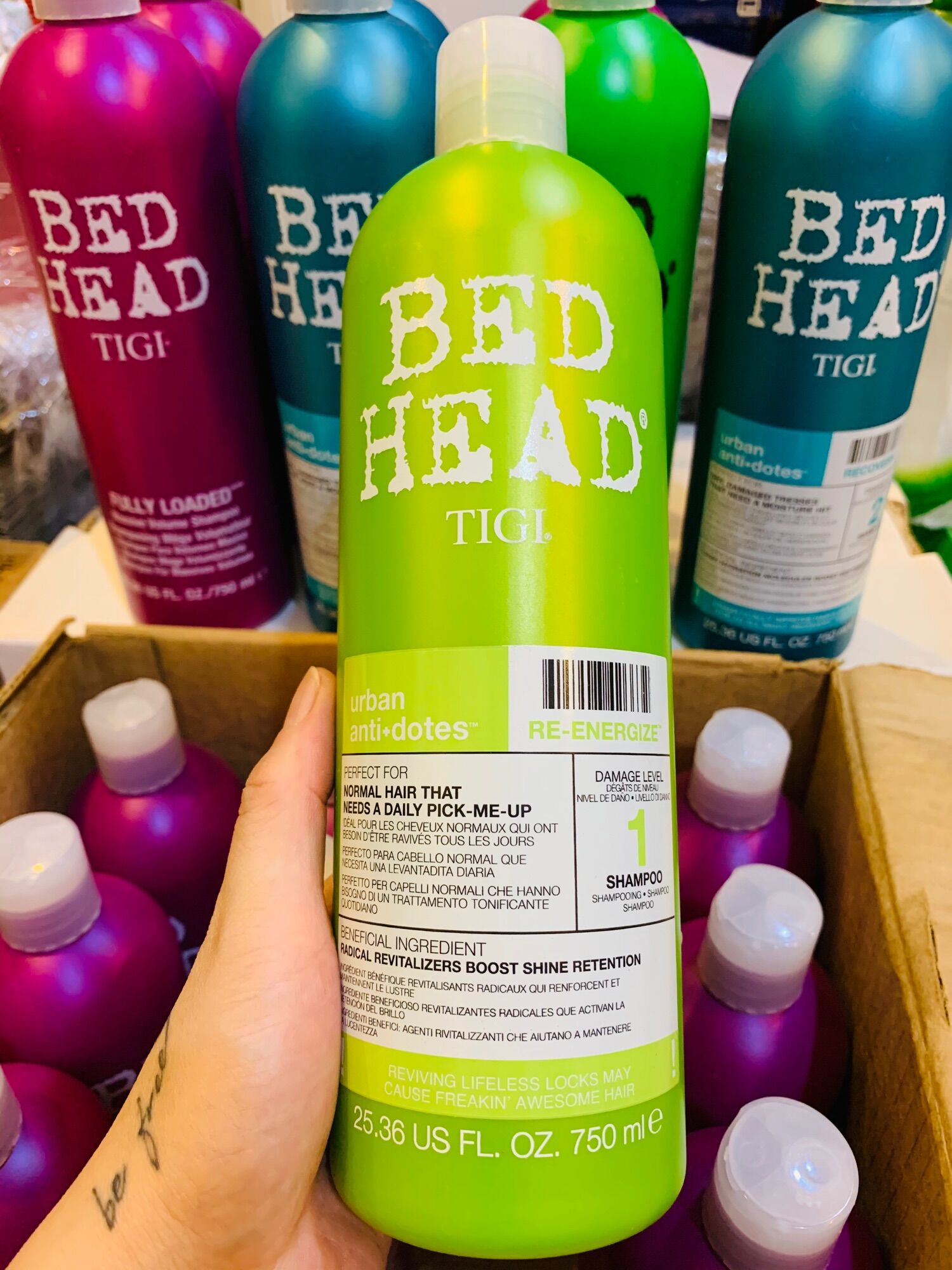 [HCM]DẦU GỘI BED HEAD TIGI 750ML - USA