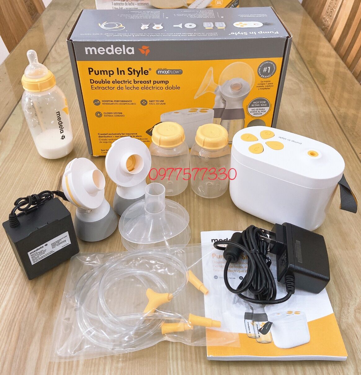 Máy hút sữa Medela max flow rút gọn new 100%