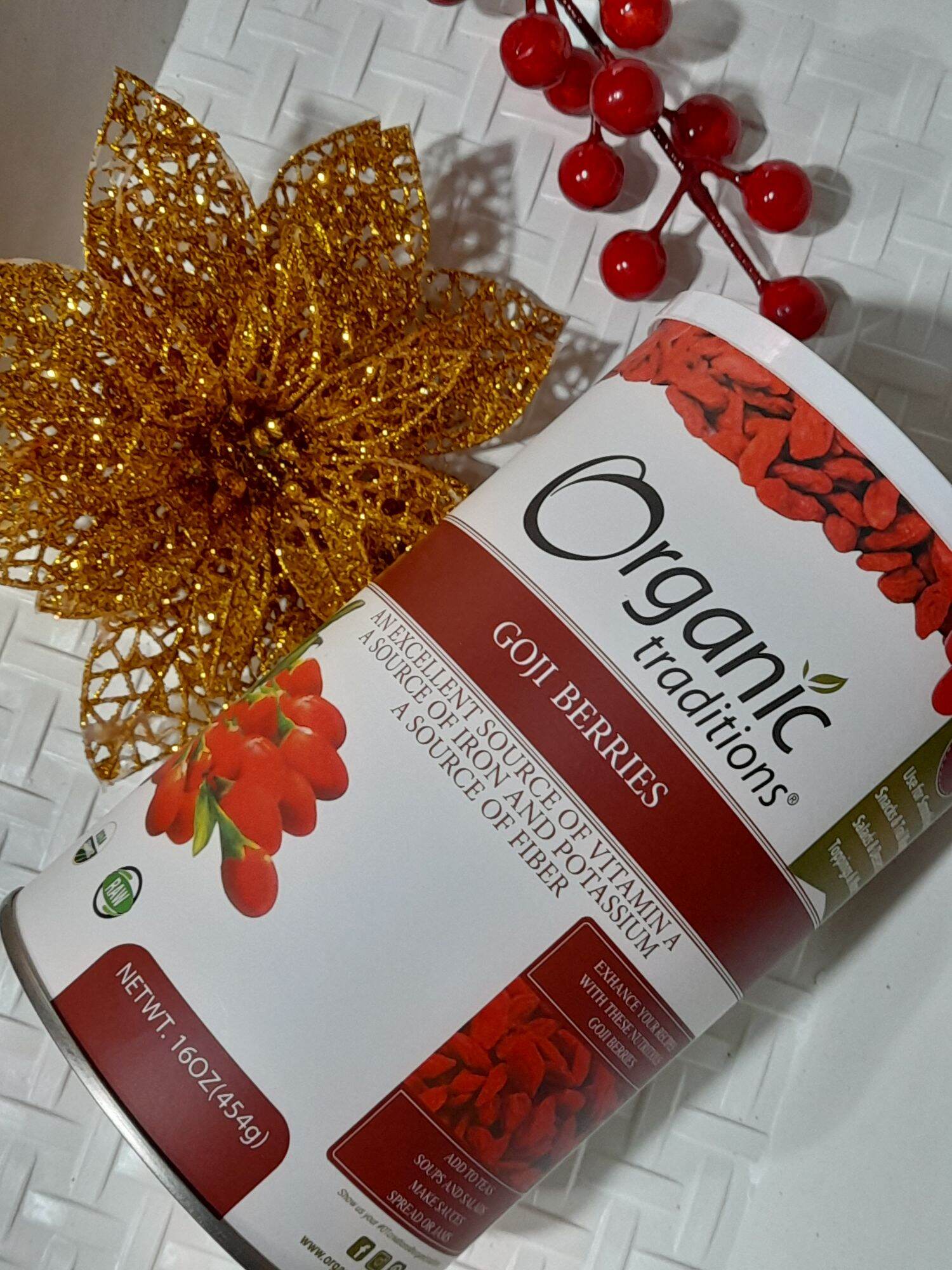 Kỷ tử khô mỹ organic 454gr
