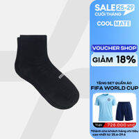 Tất nam nữ unisex cổ trung Cotton thoáng khí khử mùi mới - Coolmate