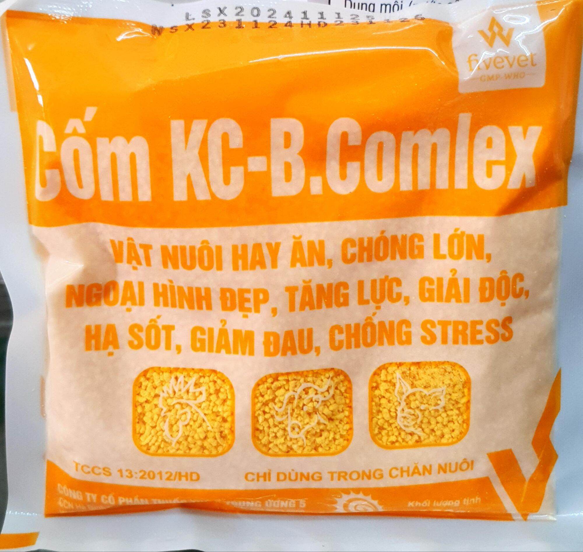 B Complex Cốm K + C (100gr) - Vitamin tổng hợp dạng cốm kích thích thèm ăn tăng sức đề kháng gà đá v
