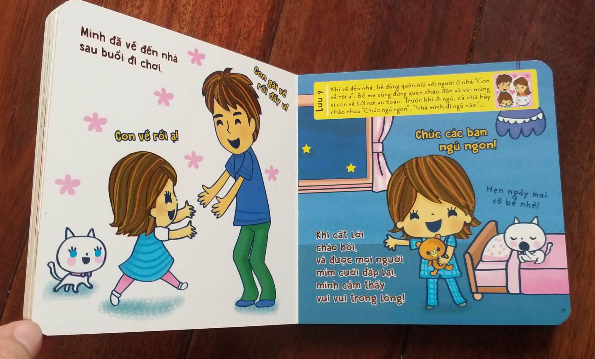 Sách Ehon kỹ năng Chào hỏi lịch sự