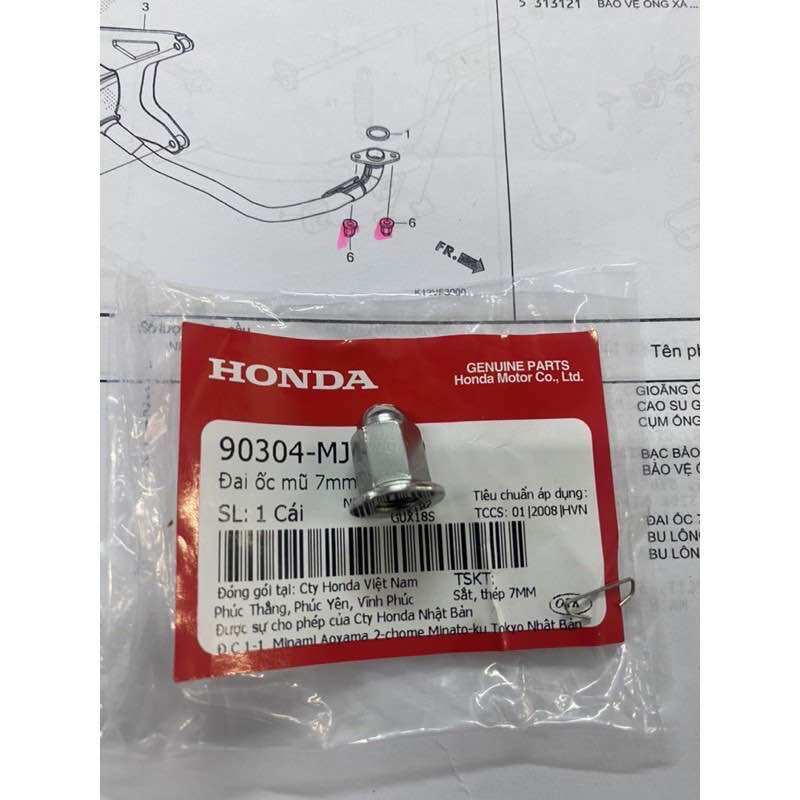Ốc cổ pô sh , click , vario , ab , sh ý , dylan ,ps , pcx , ab 125 , lead...