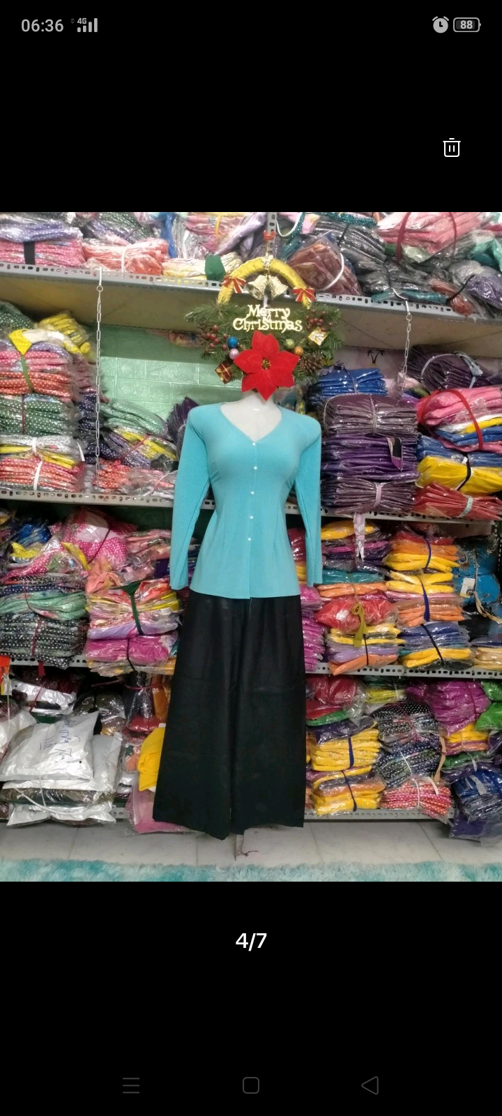 áo bà ba trơn có kèm quần  (