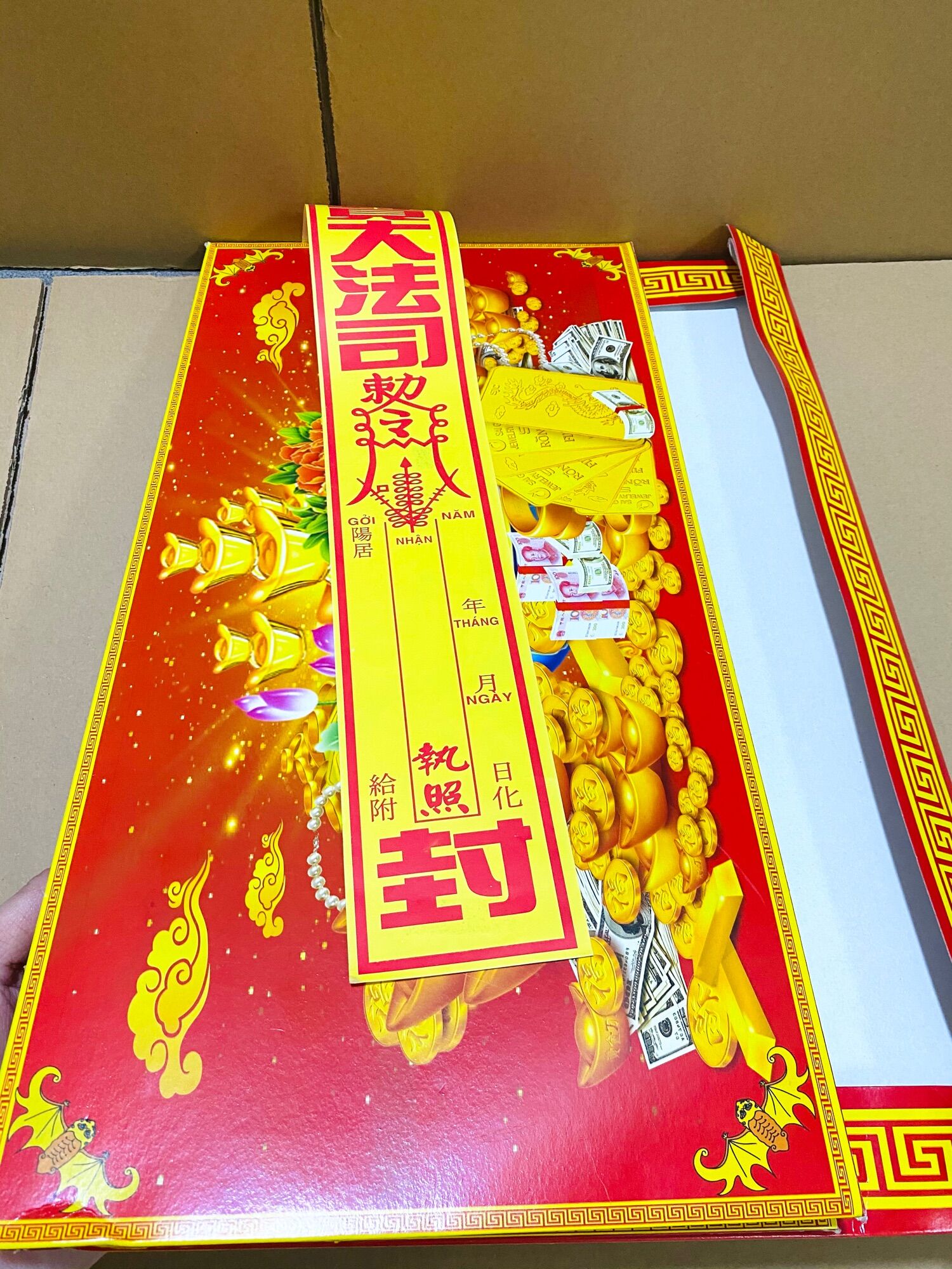 Vali Giấy Cúng - Hàng Mã Thiên Lộc