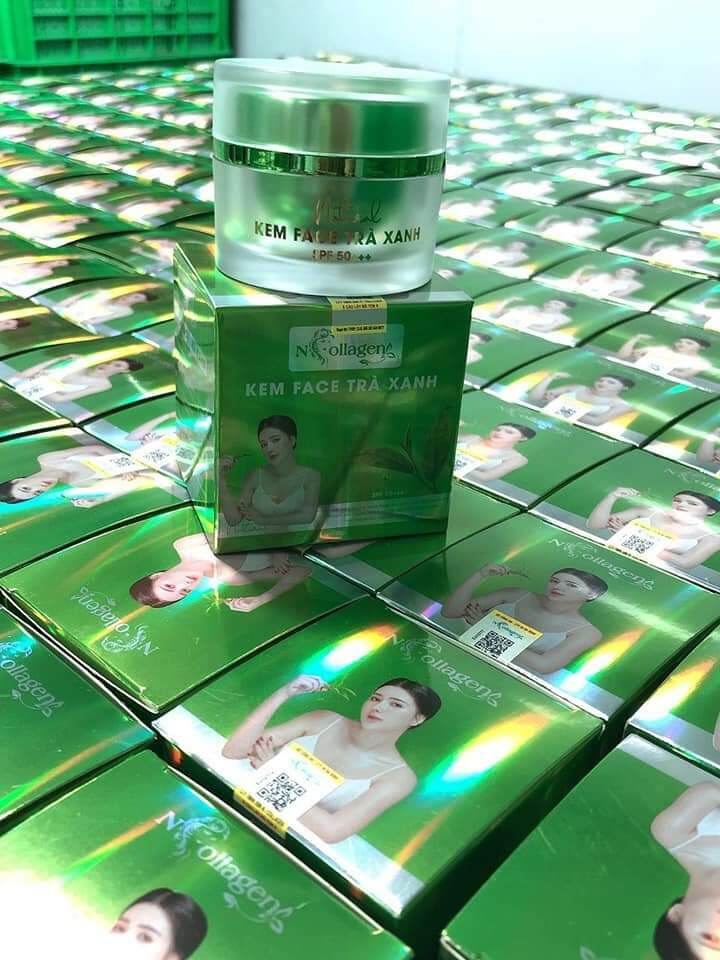 KEM FACE MỤN TRÀ XANH NCOLLAGEN