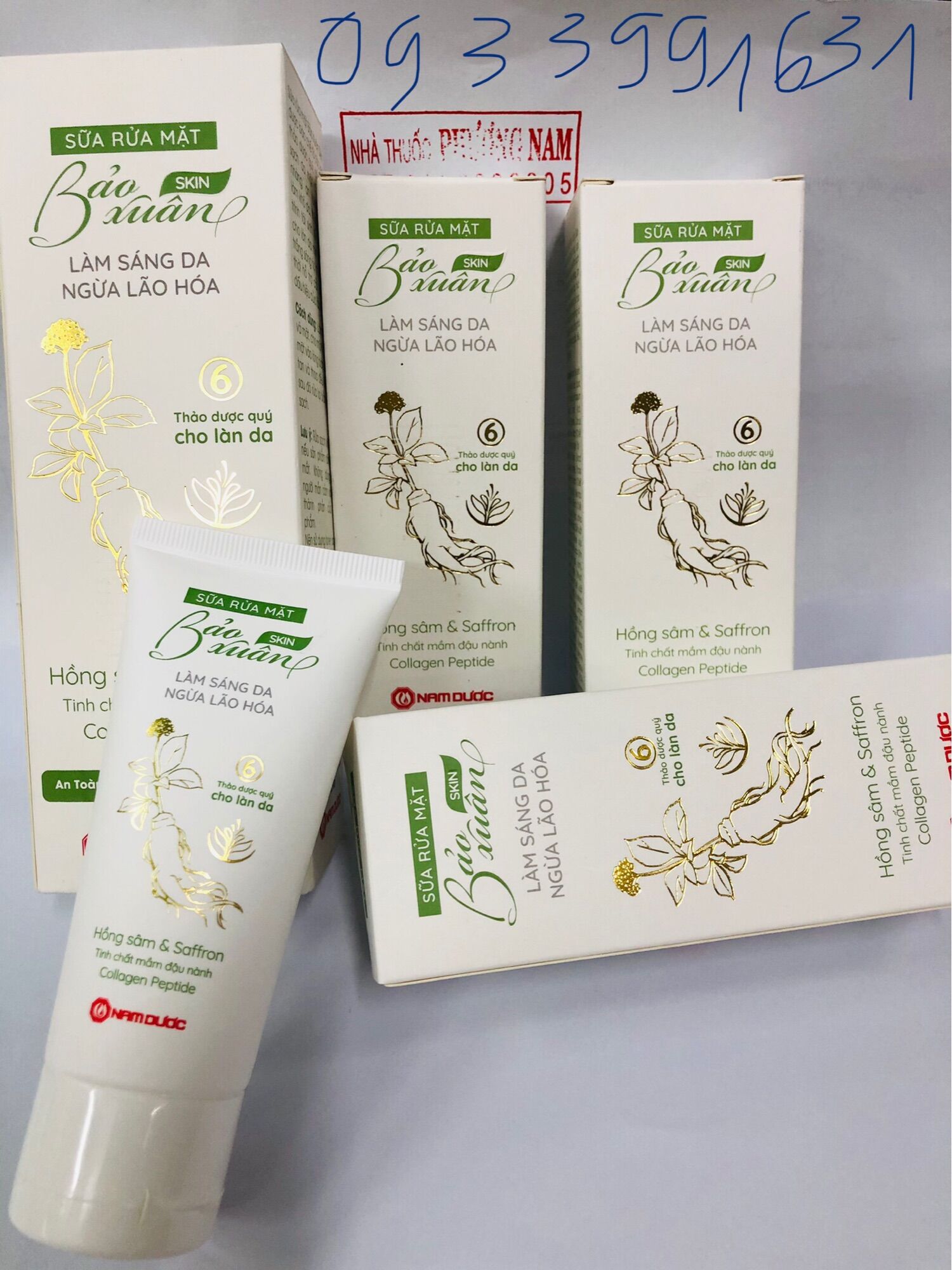 Sữa rửa mặt Bảo xuân-tuýp 100g