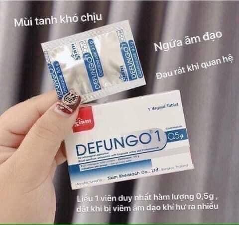 Viên đặt phụ khoa defungo thái lan