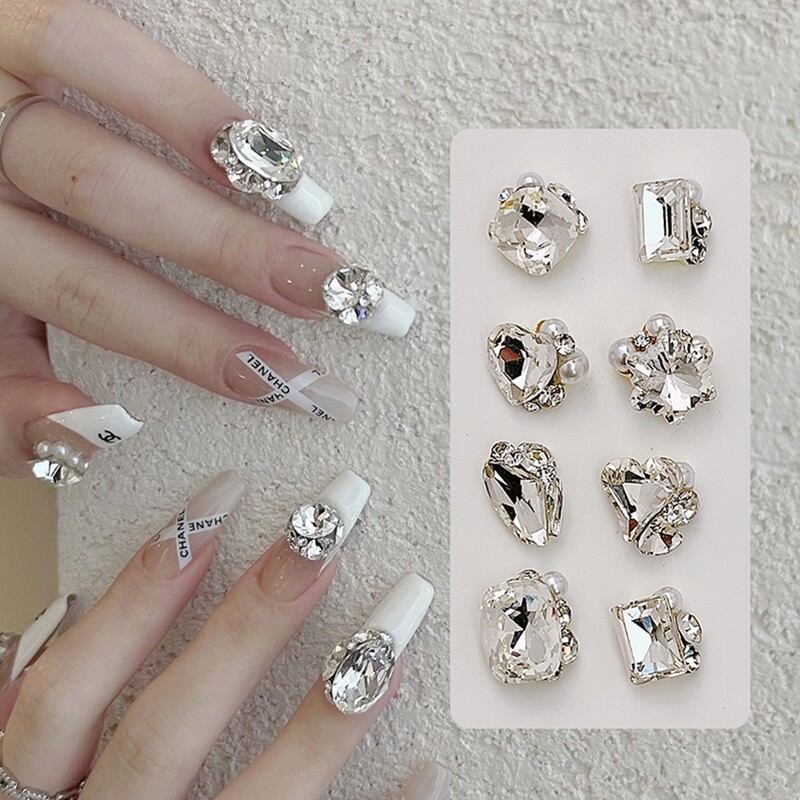 Đá khối nail- đá khối cụm đính sẵn
