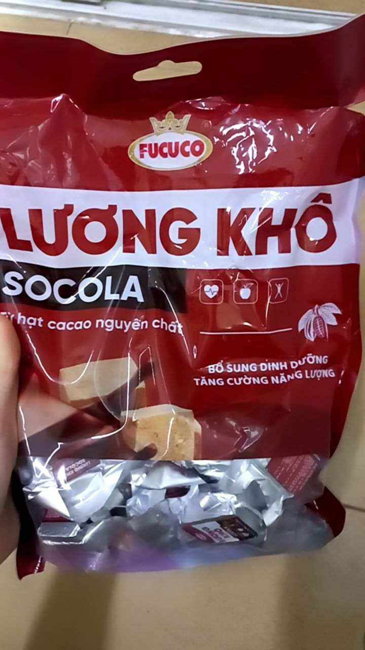 LƯƠNG KHÔ FUCUCO VỊ SOCOLA GÓI 400G